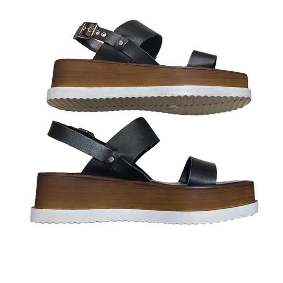 Christian Di Riccio Sandals Sling Back Heels Made in Italy Leather Size 41 - Picture 6 of 8